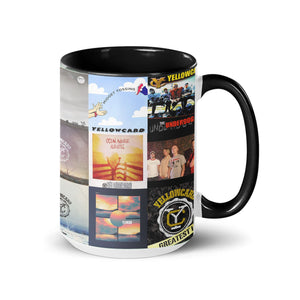 Yellowcard Accent Mug Classic Album Cover Collage Gift for Pop-Punk Fans