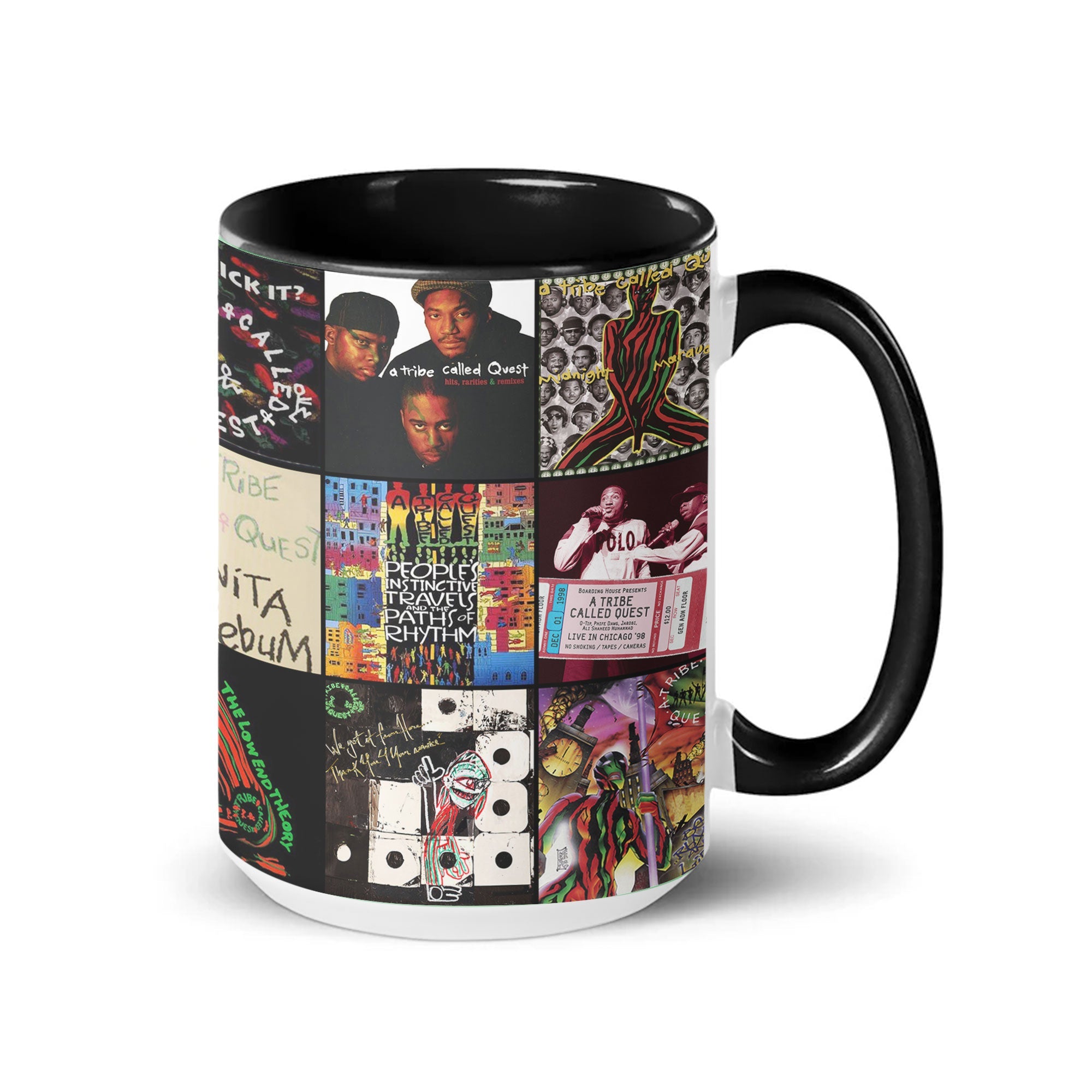 A Tribe Called Quest Accent Mug Album Cover Collage Gift