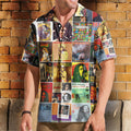 Bob Marley Hawaiian Shirt – Album Cover Collage Reggae Summer Button Up