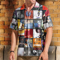 The Cure Hawaiian Shirt – Album Cover Collage Alternative Rock Summer Button Up