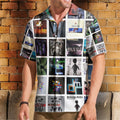 Depeche Mode Hawaiian Shirt – Album Cover Collage Synth Pop Summer Button Up