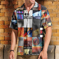 Nine Inch Nails Hawaiian Shirt – Album Cover Collage Industrial Rock Summer Button Up
