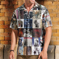Bob Dylan Hawaiian Shirt – Album Cover Collage Folk Rock Summer Button Up