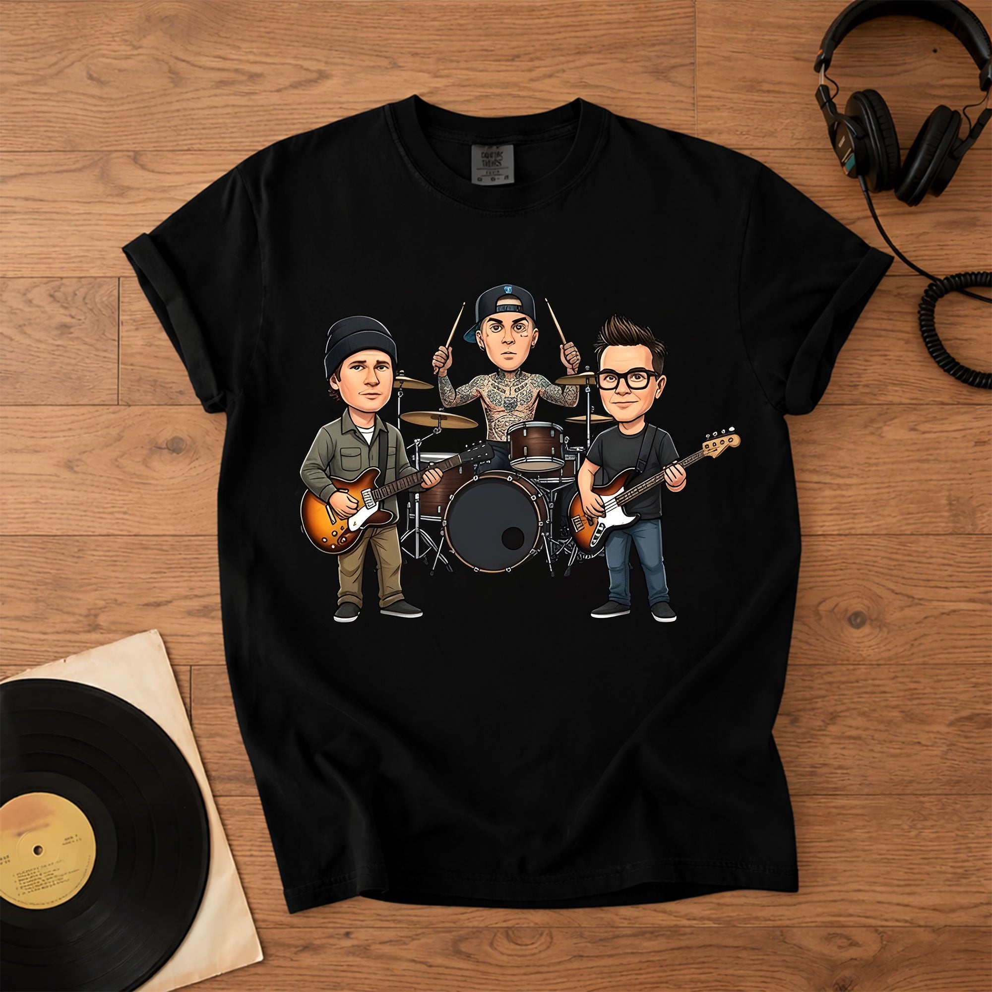 Blink-182 Comfort Colors Tee Band Members Tribute Pop Punk Classic Shirt