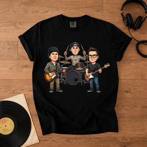 Blink-182 Comfort Colors Tee Band Members Tribute Pop Punk Classic Shirt