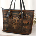 Radiohead Handbag, Tote Bag and Wallet Set - Premium Retro Music Merchandise Gift