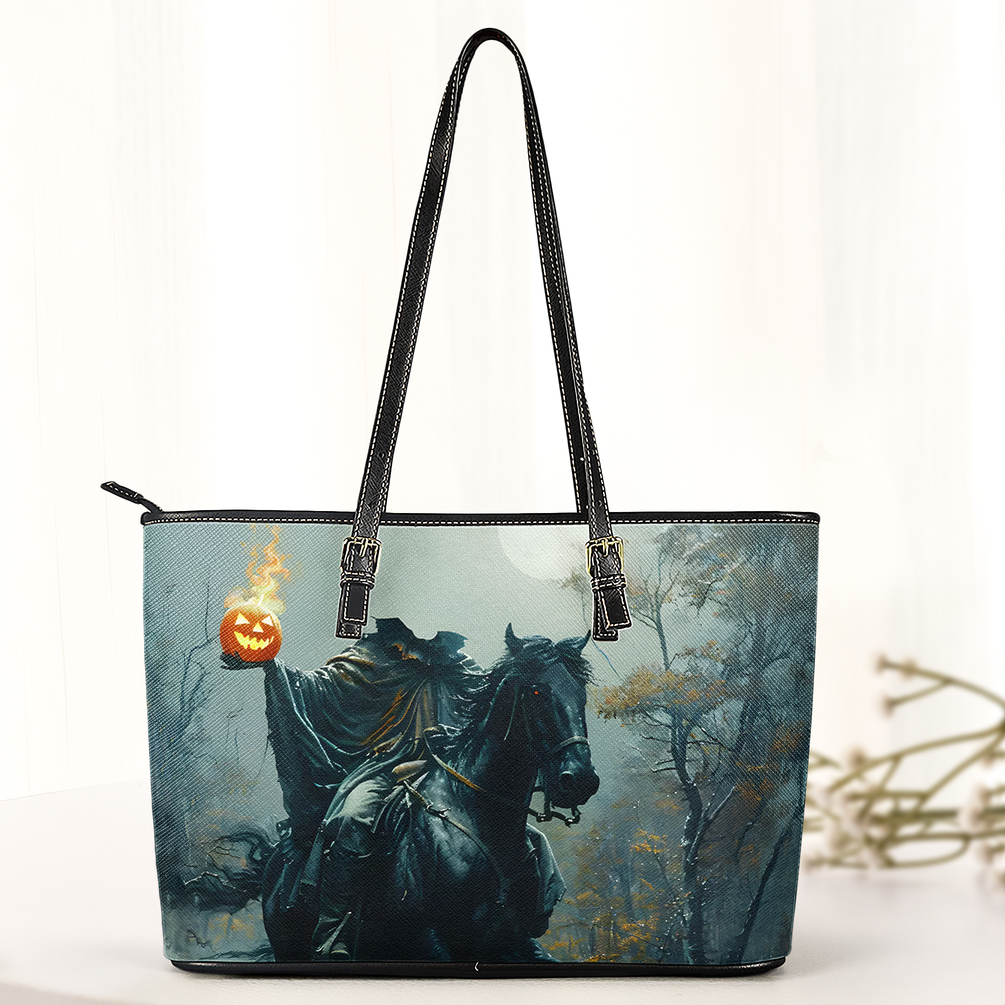 The Headless Horseman Gothic Leather Handbag & Wallet Set