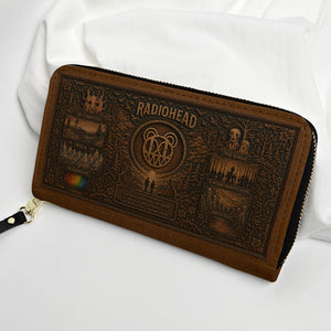 Radiohead Handbag, Tote Bag and Wallet Set - Premium Retro Music Merchandise Gift