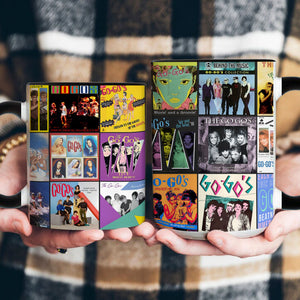 The Go-Go’s Accent Mug Album Cover Collage Gift
