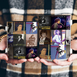 Eric Carmen Accent Mug Classic Pop-Rock Album Collage Gift