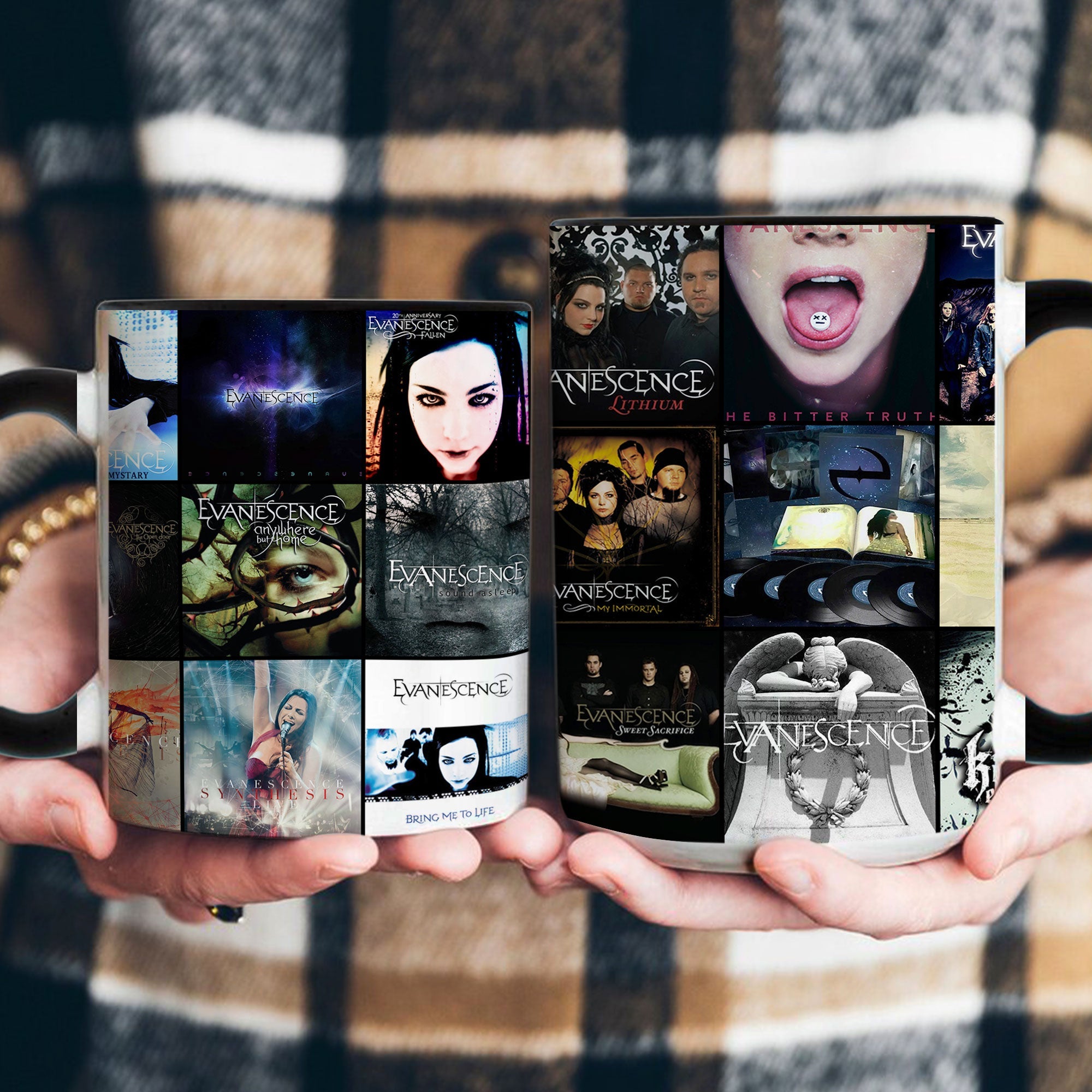 Evanescence Accent Mug Album Cover Collage Gift