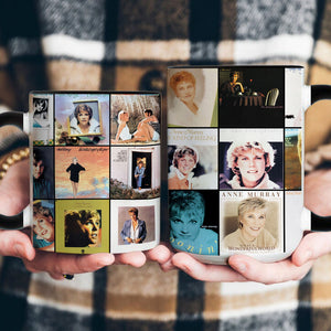 Anne Murray Accent Mug Album Cover Collage Gift