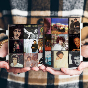 David Essex Accent Mug Classic Hits Album Cover Collage Gift