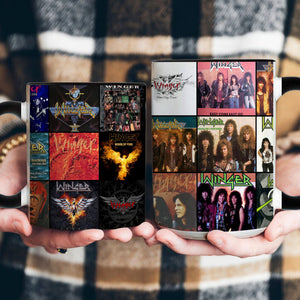 Winger Accent Mug Album Cover Collage Gift