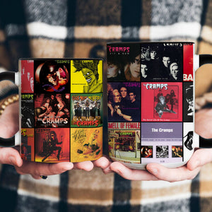 The Cramps Accent Mug Iconic Album Cover Collage Gift