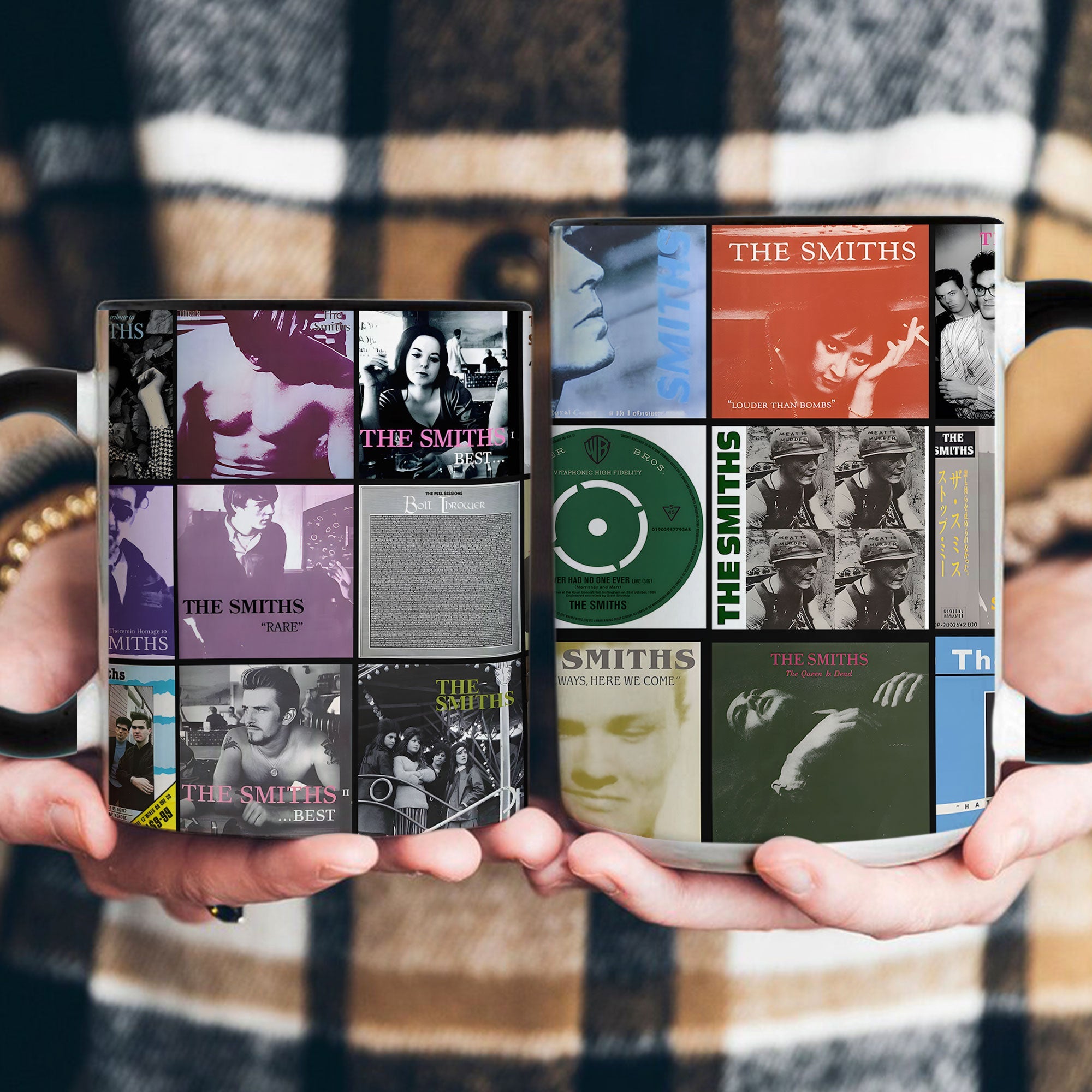The Smiths Accent Mug Classic Album Cover Collage Gift for Fans