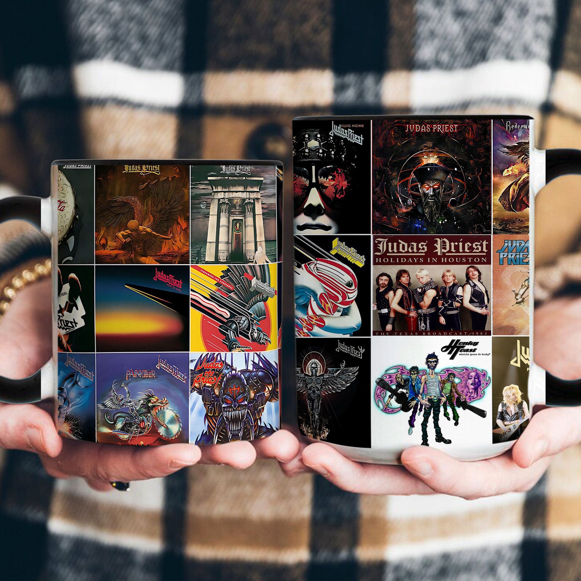 Judas Priest Accent Mug Album Cover Collage Gift