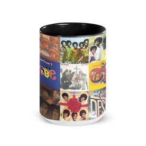 Jackson 5 Accent Mug Retro Album Cover Collage Gift for Motown Fans