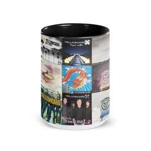Yellowcard Accent Mug Classic Album Cover Collage Gift for Pop-Punk Fans
