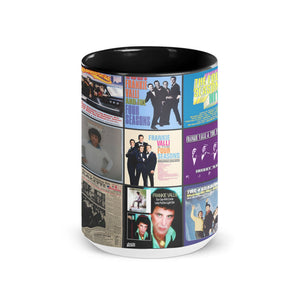 Frankie Valli & The Four Seasons Accent Mug Classic Album Cover Collage Gift for Music Lovers
