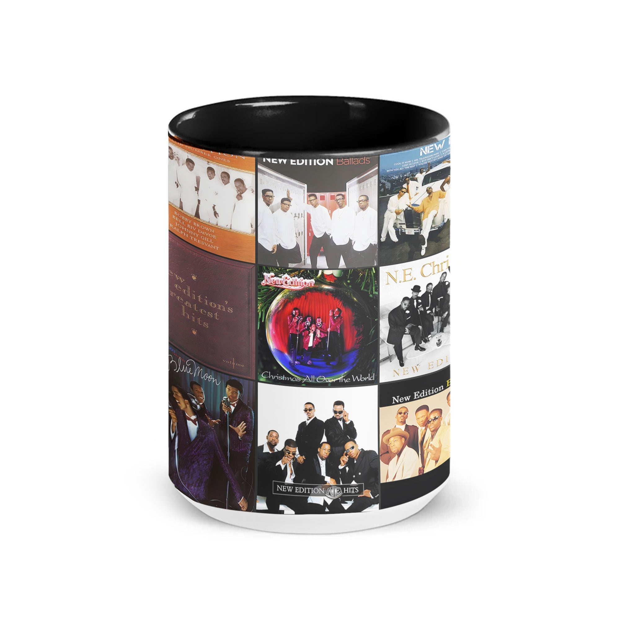 New Edition Accent Mug Album Cover Collage Gift