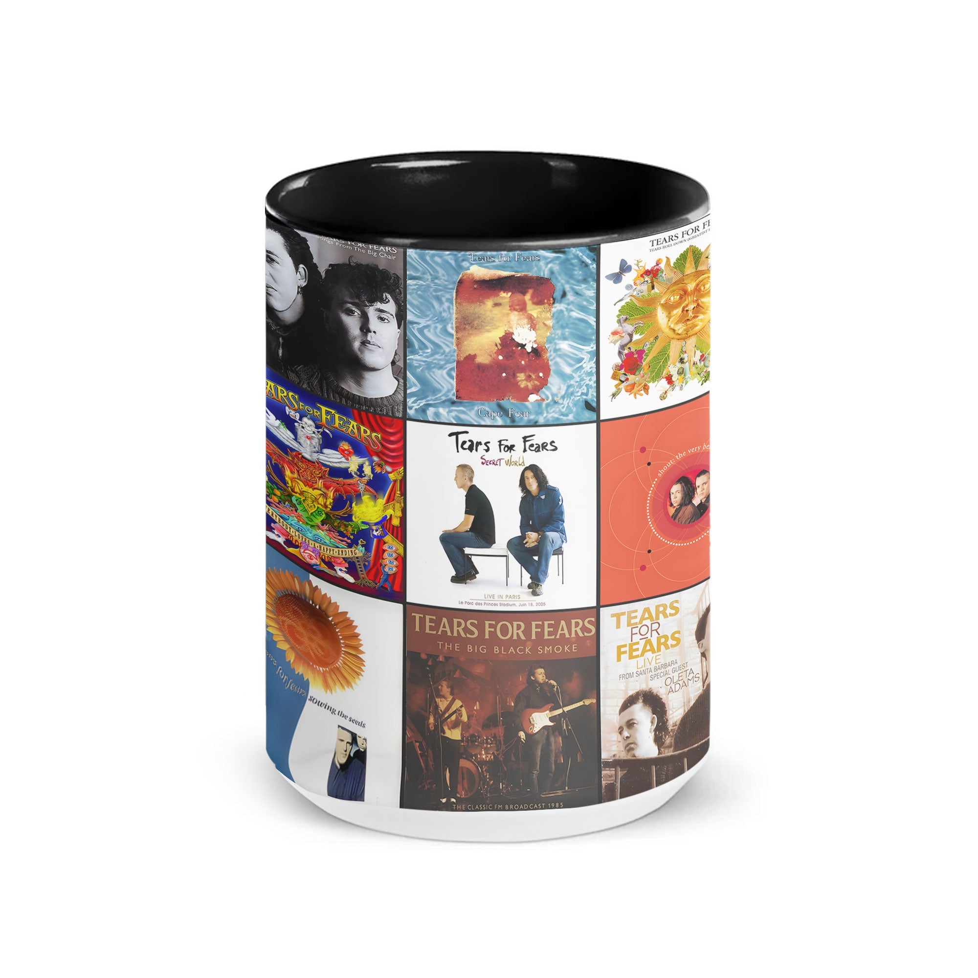 Tears for Fears Accent Mug Album Cover Collage Gift