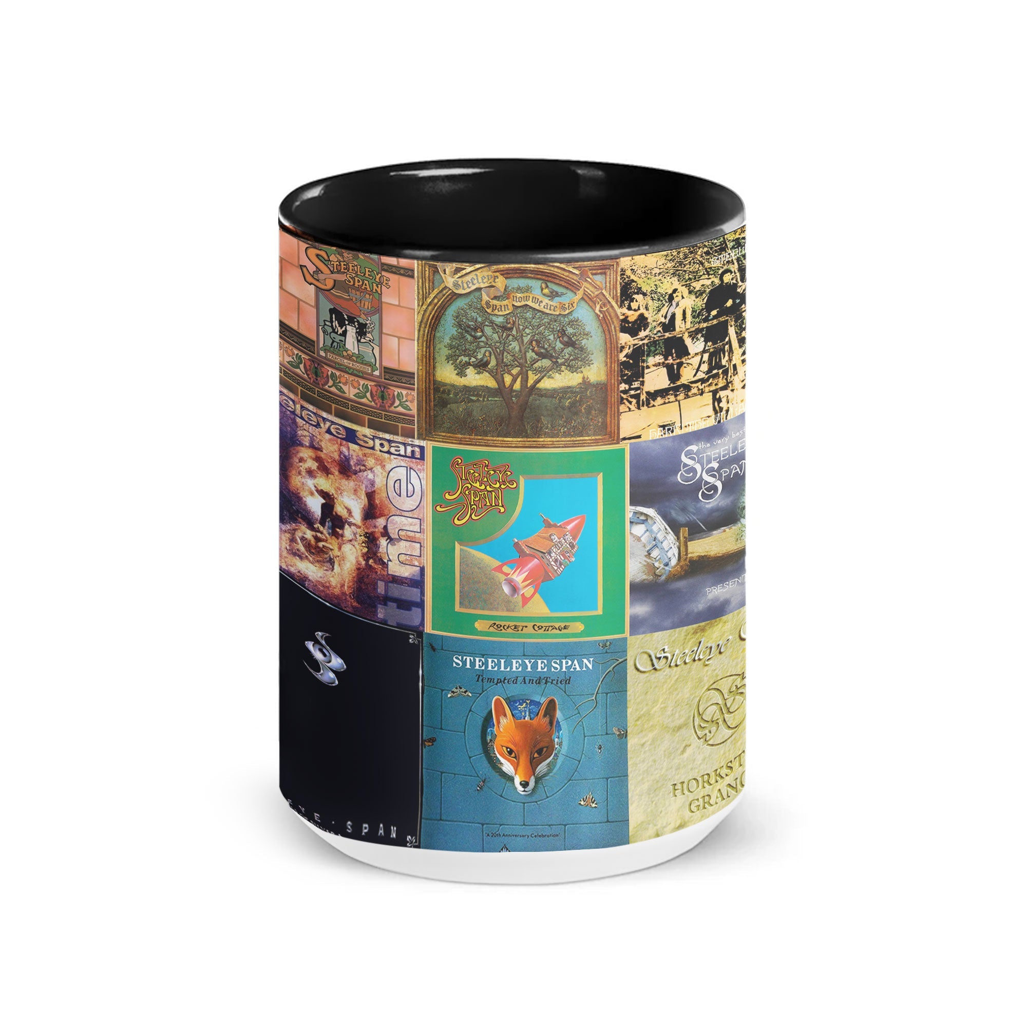 Steeleye Span Accent Mug Folk Rock Album Cover Collage Gift