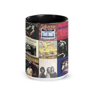 The Doors Accent Mug Classic Album Cover Collage Gift for Music Lovers