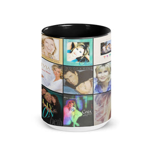 Olivia Newton-John Accent Mug Classic Album Cover Collage Gift