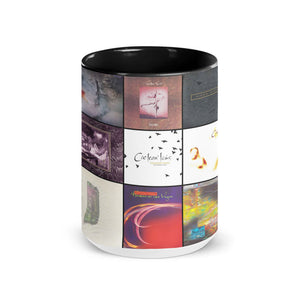 Cocteau Twins Accent Mug Classic Album Cover Collage Gift for Dream Pop Fans