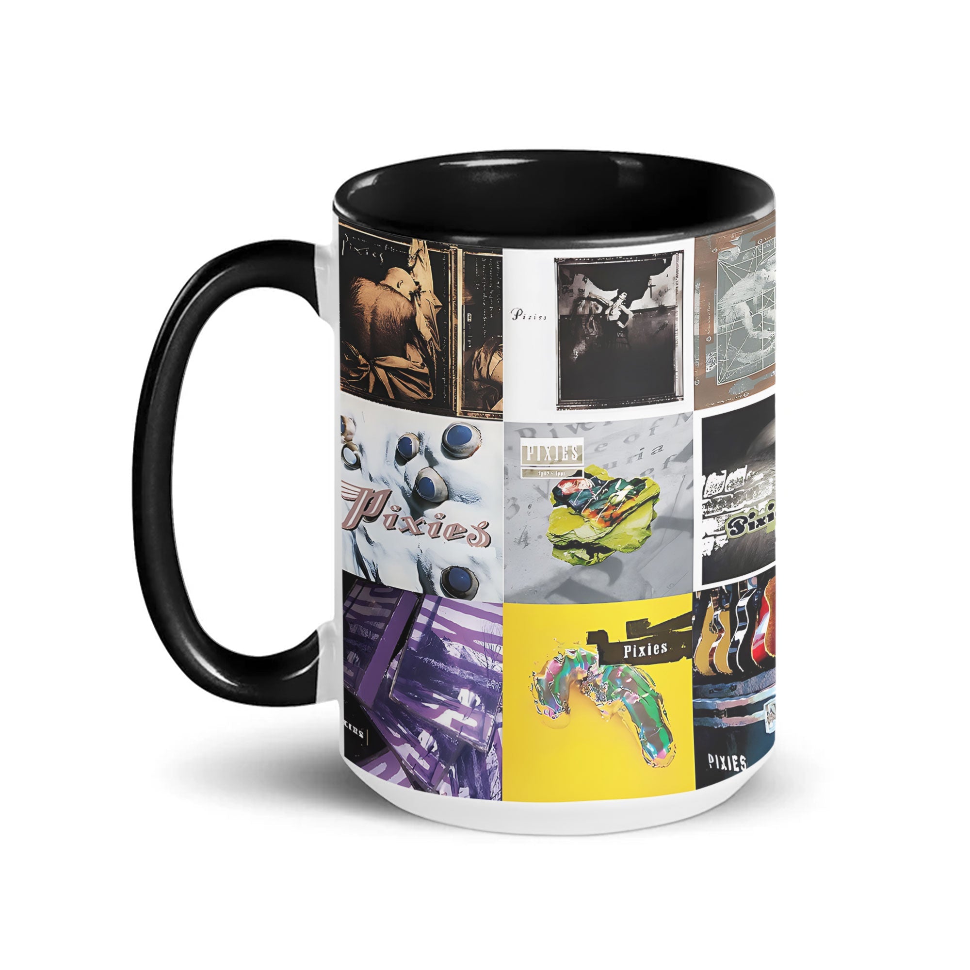 Pixies Accent Mug Classic Album Cover Collage Gift