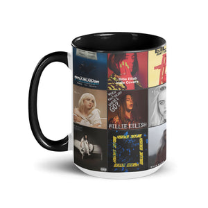 Billie Eilish Accent Mug Alt-Pop Album Art Collage Gift
