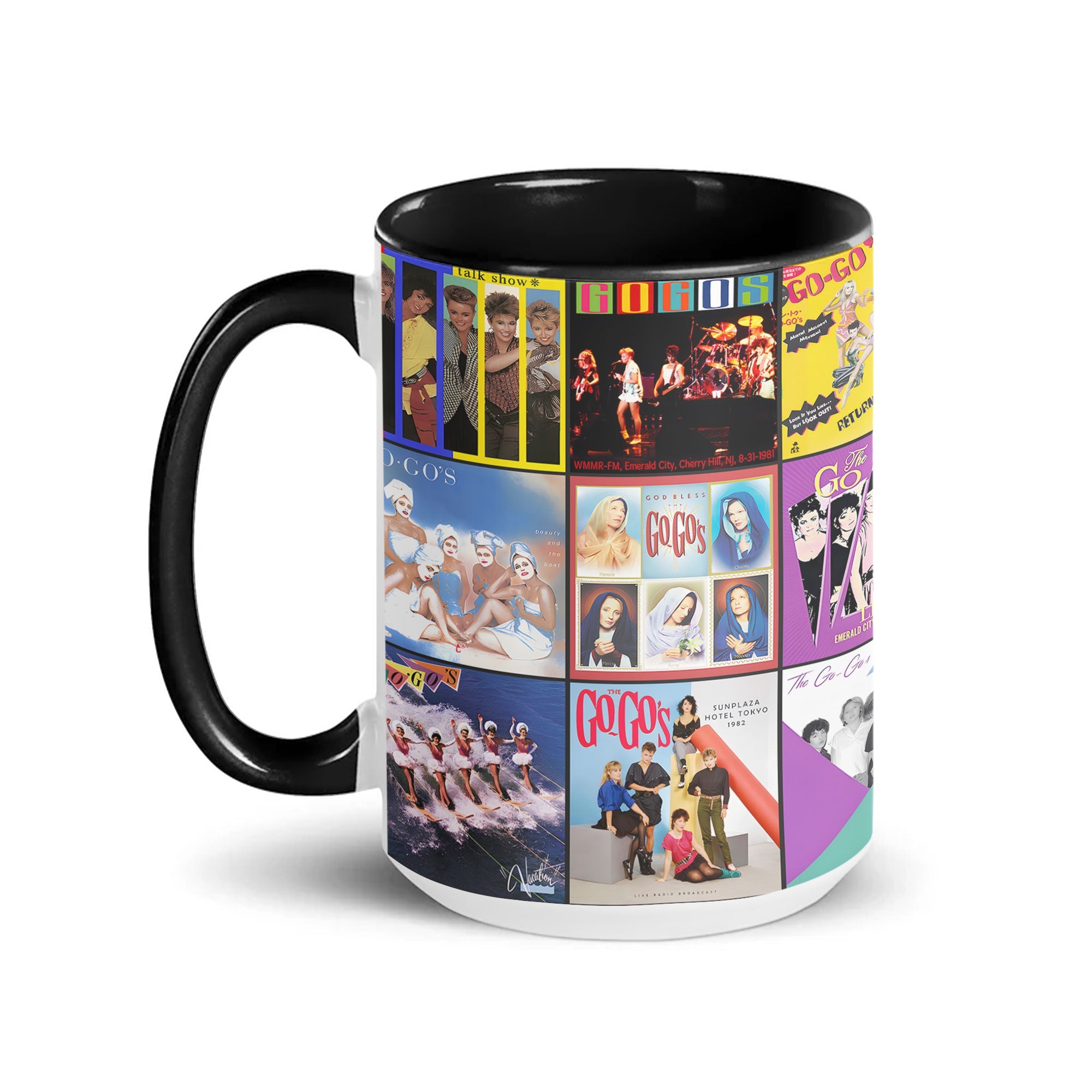 The Go-Go’s Accent Mug Album Cover Collage Gift