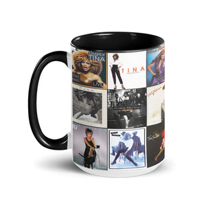 Tina Turner Accent Mug Album Cover Collage Gift