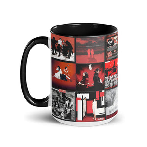 The White Stripes Accent Mug Iconic Red & White Album Cover Collage