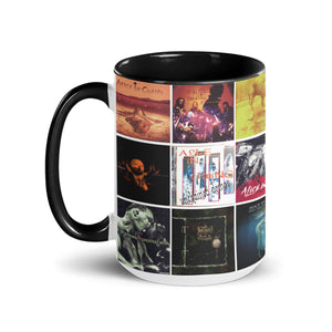 Alice In Chains Accent Mug Iconic Album Cover Collage Gift
