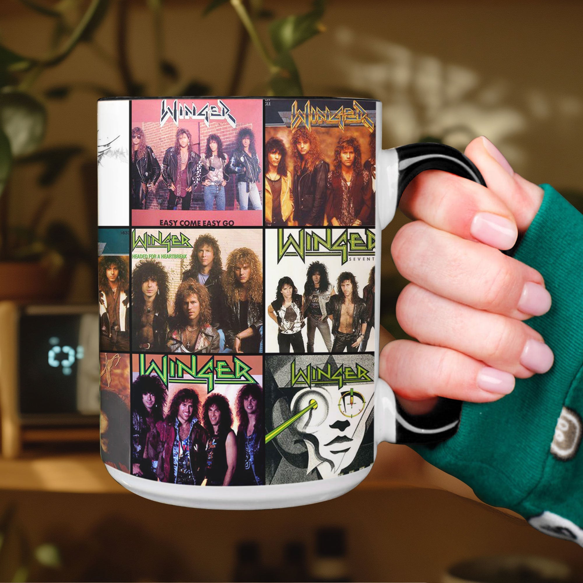 Winger Accent Mug Album Cover Collage Gift