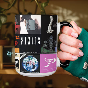 Pixies Accent Mug Classic Album Cover Collage Gift