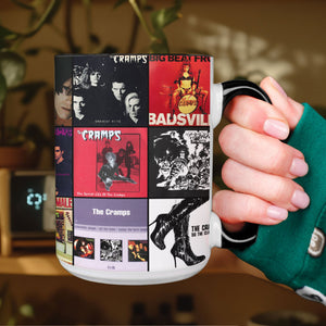 The Cramps Accent Mug Iconic Album Cover Collage Gift