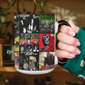 The Misfits Accent Mug Classic Album Cover Collage Gift for Punk Rock Fans