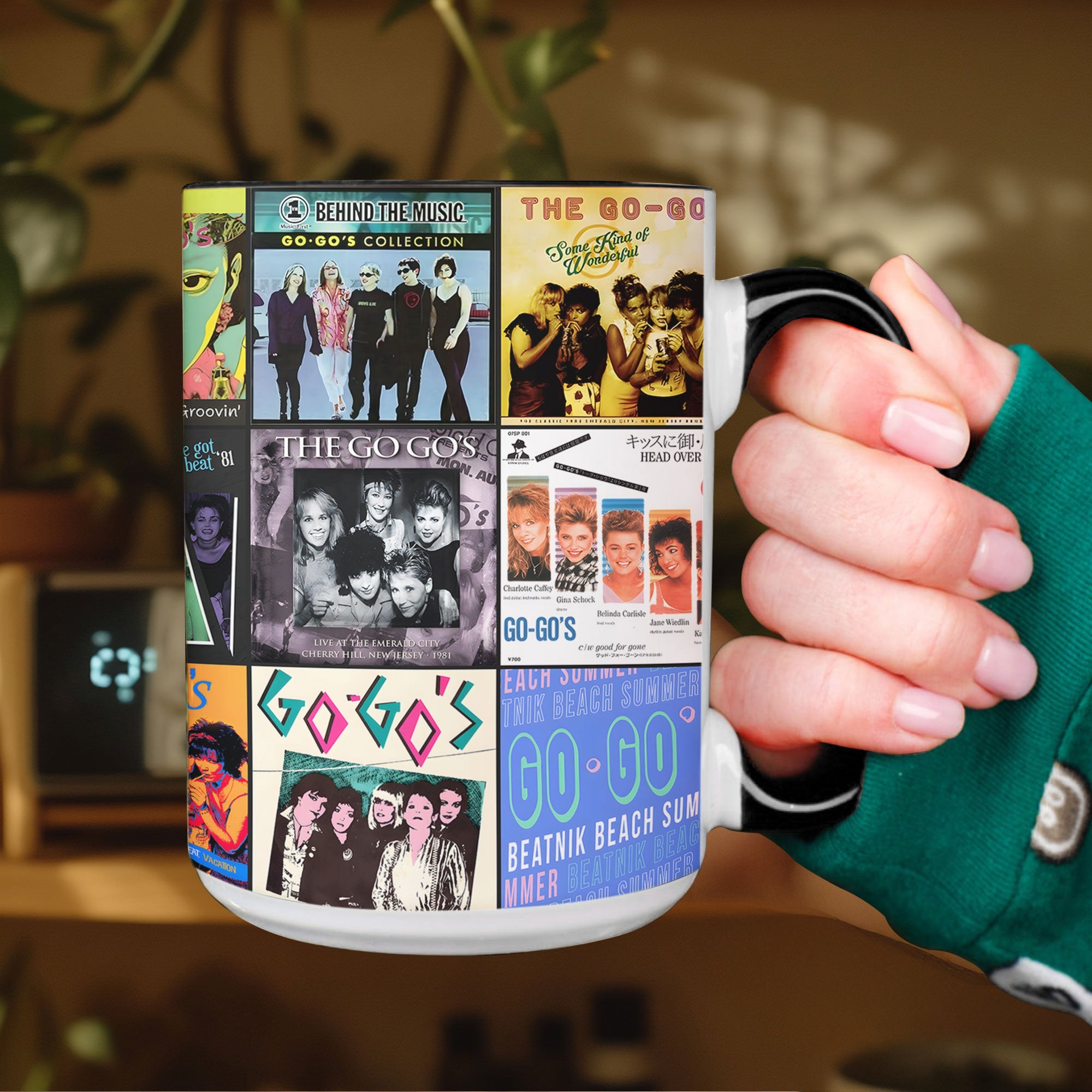 The Go-Go’s Accent Mug Album Cover Collage Gift