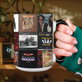 Aerosmith Accent Mug Classic Album Cover Collage Gift for Music Lovers