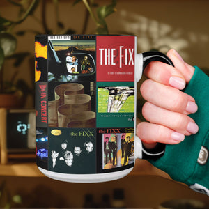 The Fixx Accent Mug New Wave Classics Album Collage Gift