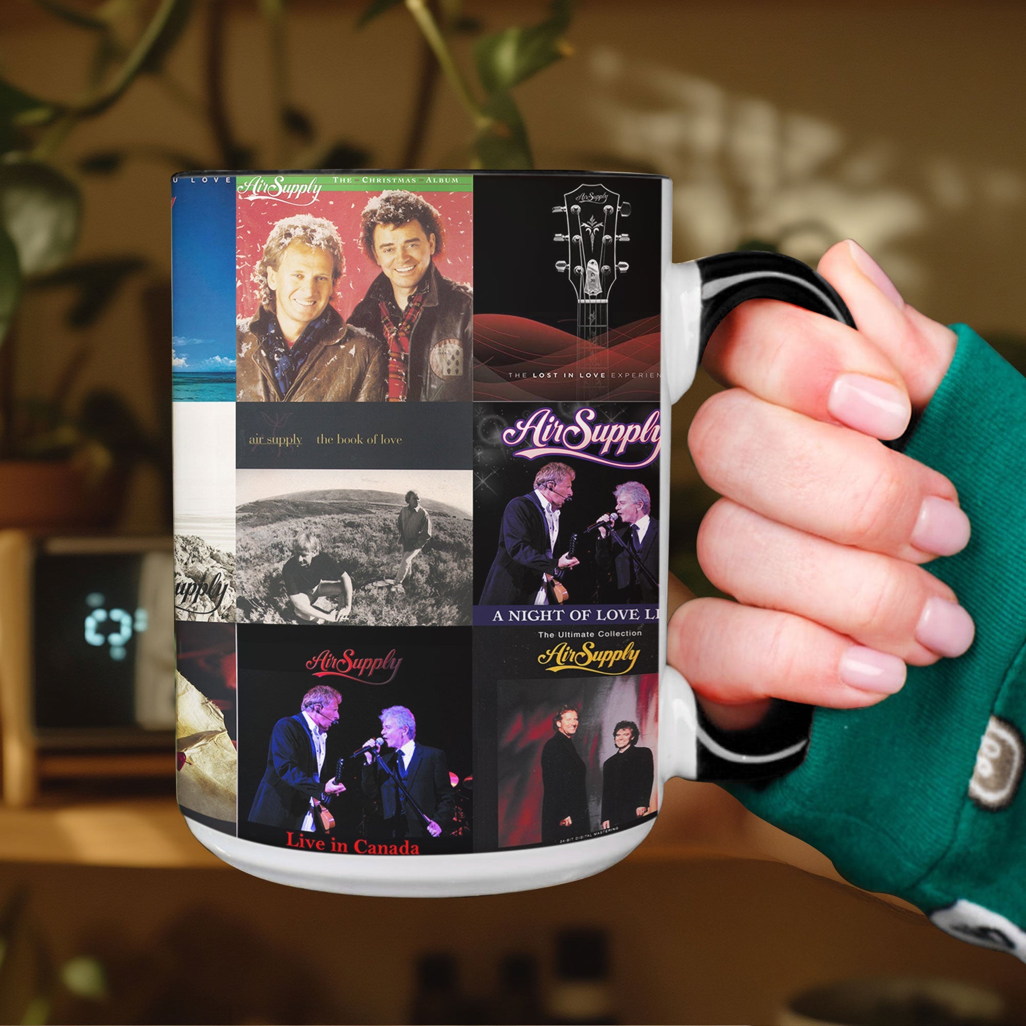 Air Supply Accent Mug Album Cover Collage Gift