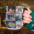 Michael Jackson Accent Mug Classic Album Cover Collage Gift for Music Lovers