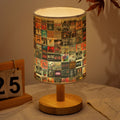 AC/DC Album Cover Collage Fabric Lamp Rock & Roll Home Decor