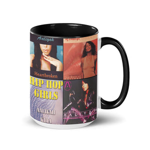 Aaliyah Accent Mug R&B Icon Album Cover Collage Gift
