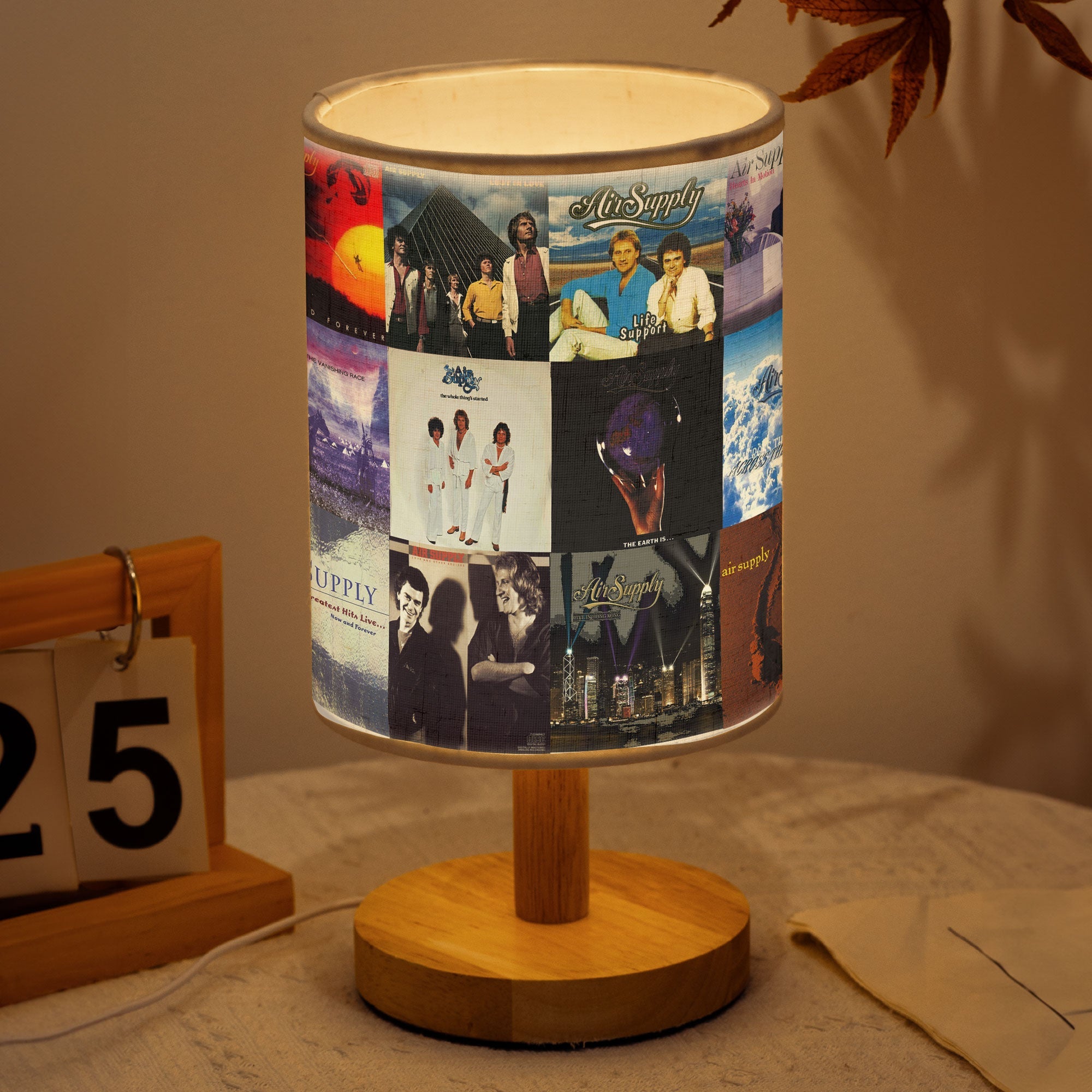 Air Supply Album Cover Lamp Classic Soft Rock Home Decor