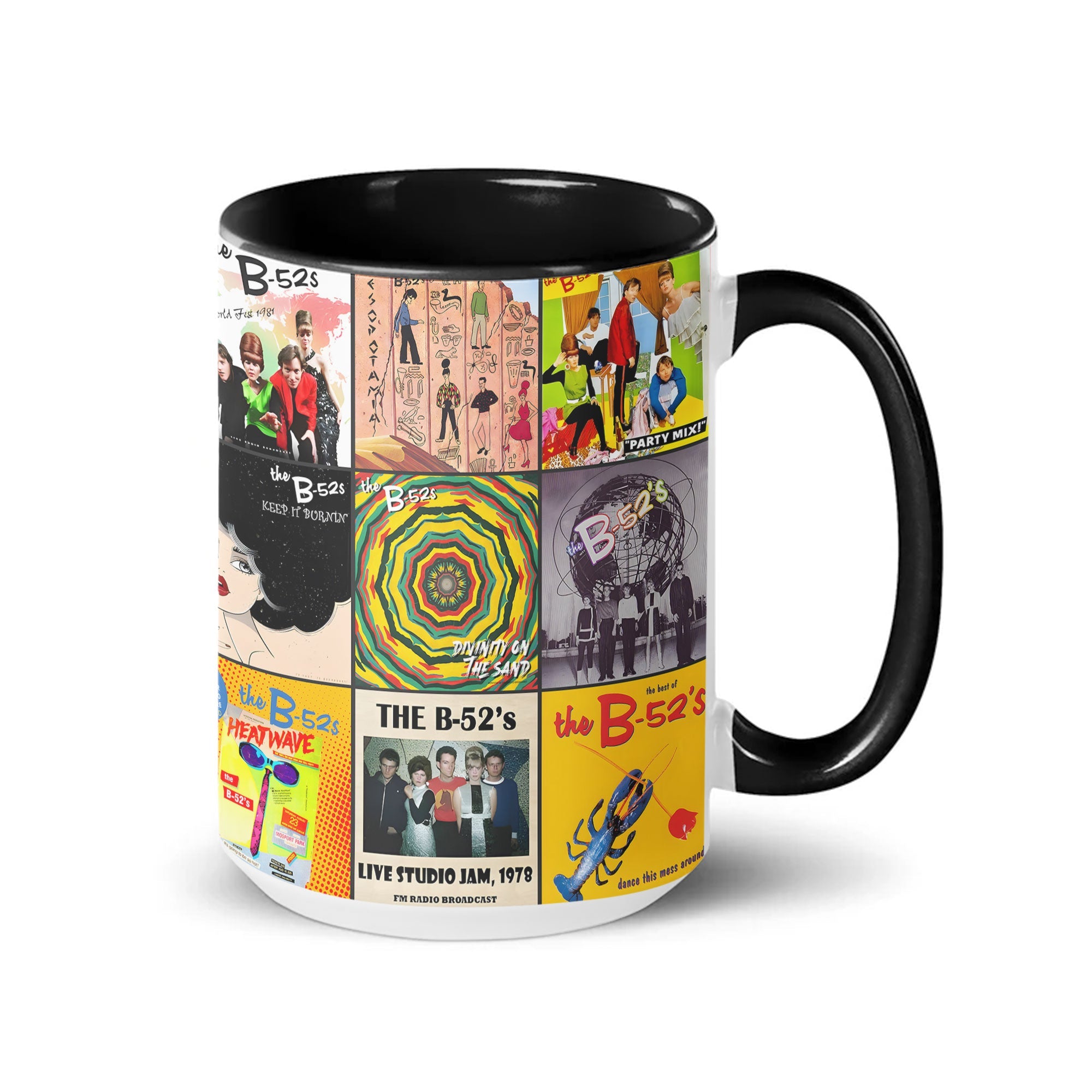 The B-52’s Accent Mug Album Cover Collage Gift