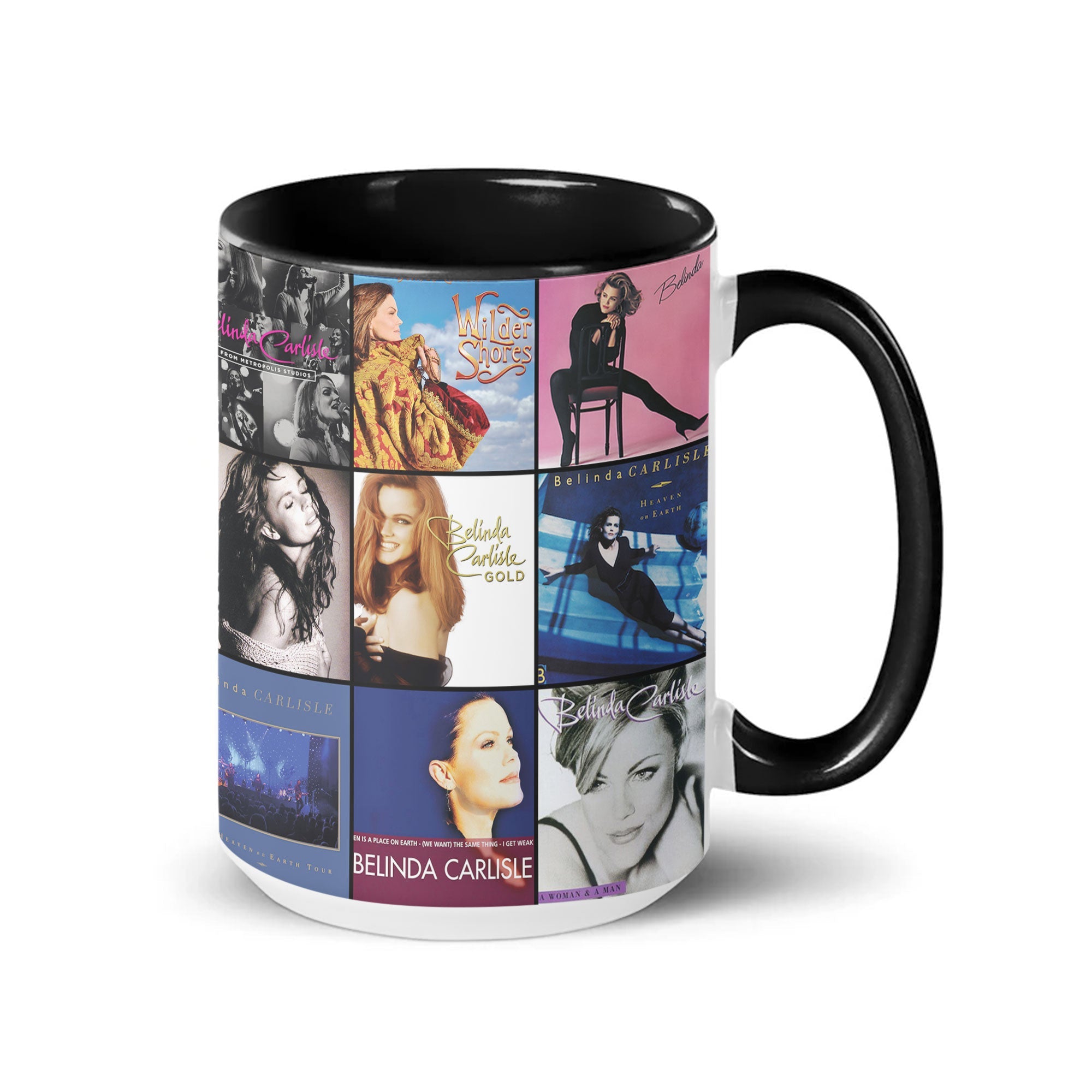 Belinda Carlisle Accent Mug Album Cover Collage Gift